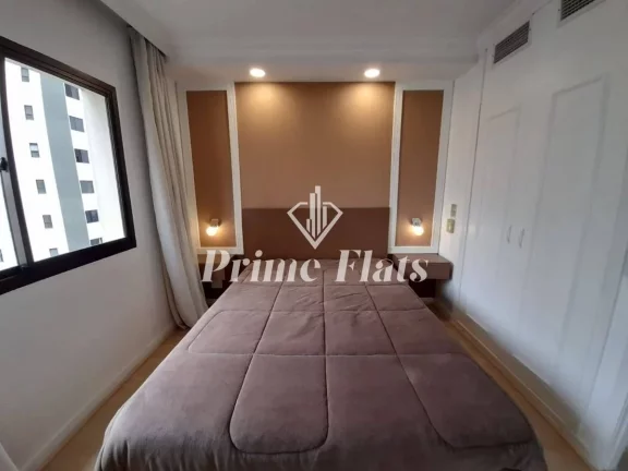 Imagem Flat disponível para locação no The World Hotels, com 30m², 1 dormitório e 1 vaga