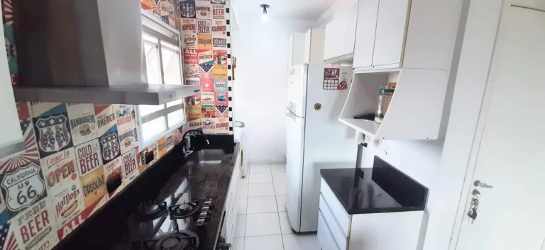 Imagem Apartamento 56 m² 2 Dormitórios Vista Livre e 2 Vagas de Garagens