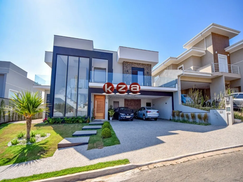 Foto do imóvel Imóvel de Luxo à Venda em Valinhos-SP: Casa de 4 quartos, 4 suítes com 330m² no Condomínio Residencial Querência.