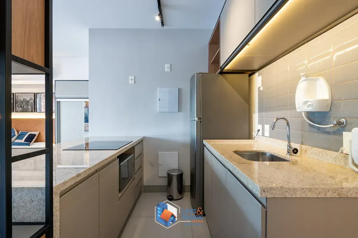 Imagem Studio para venda em Campo Belo com 1 quarto, 40m²