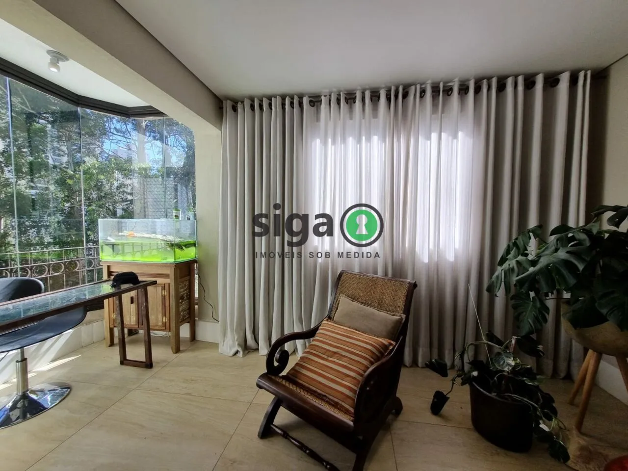 Imagem Apartamento mobiliado de 128 metros no Panamby