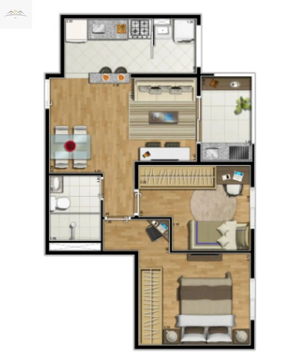 Imagem APARTAMENTO RESIDENCIAL em Santo André - São Paulo, Vila Curuçá