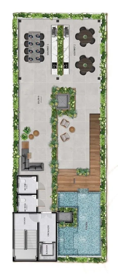 Imagem Apartamento com 2 dormitórios à venda, 57 m² por R$ 1.140.592,45 - Intermares - Cabedelo/PB