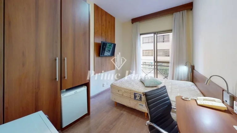 Imagem Flat disponível para venda no Mercure São Caetano do Sul, com 17m², 1 dormitório e 1 vaga de garagem