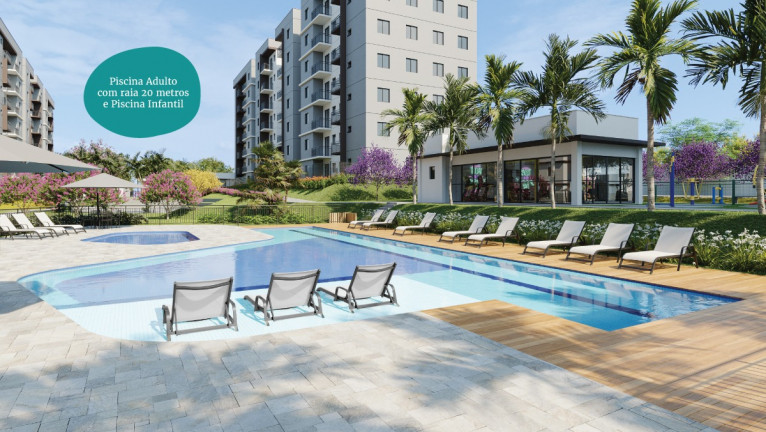 Imagem Apartamento com 2 Quartos à Venda, 46 m² em Jardim Hubert - Indaiatuba
