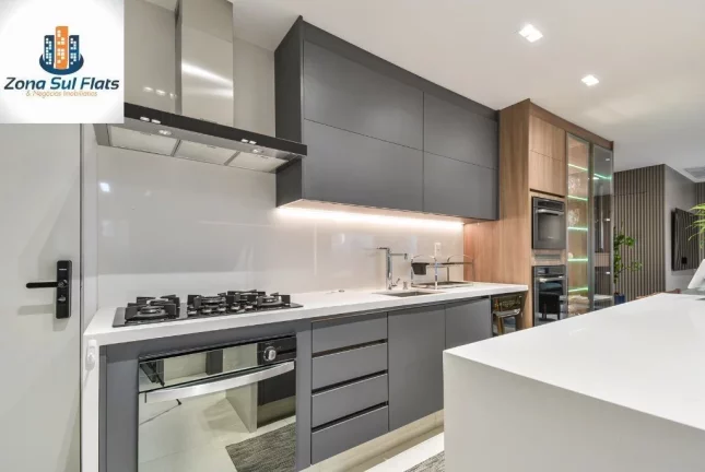 Imagem Apartamento à Venda Em Mirandópolis Com 3 Suítes, Varanda Gourmet e 2 Vagas