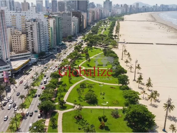 Imagem Apartamento 2 dormitórios sendo 1 suite, com dependência completa e garagem demarcada,no Marapé em Santos por R$ 495.000,00