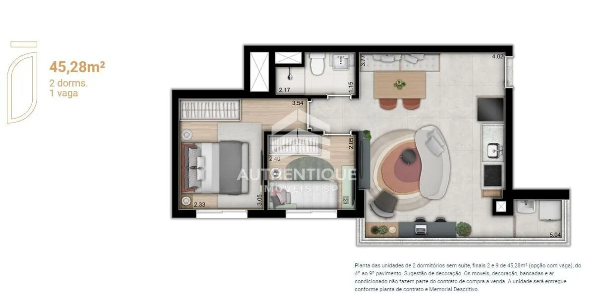 Imagem IMPAR 737 HOME BOUTIQUE PINHEIROS - Apartamento à venda no bairro Pinheiros - São Paulo/SP, Zona Oeste