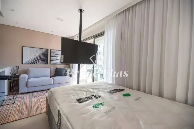 Imagem Flat disponível para venda no VHouse por JFL Living, com 36m², 1 dormitório e 1 vaga