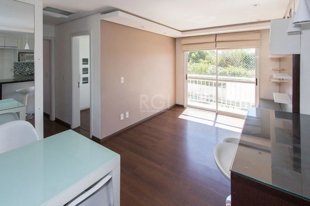Imagem Apartamento | Bairro Cristal | 2 dormitórios | Suíte | Semi mobiliado | 1 vaga escriturada