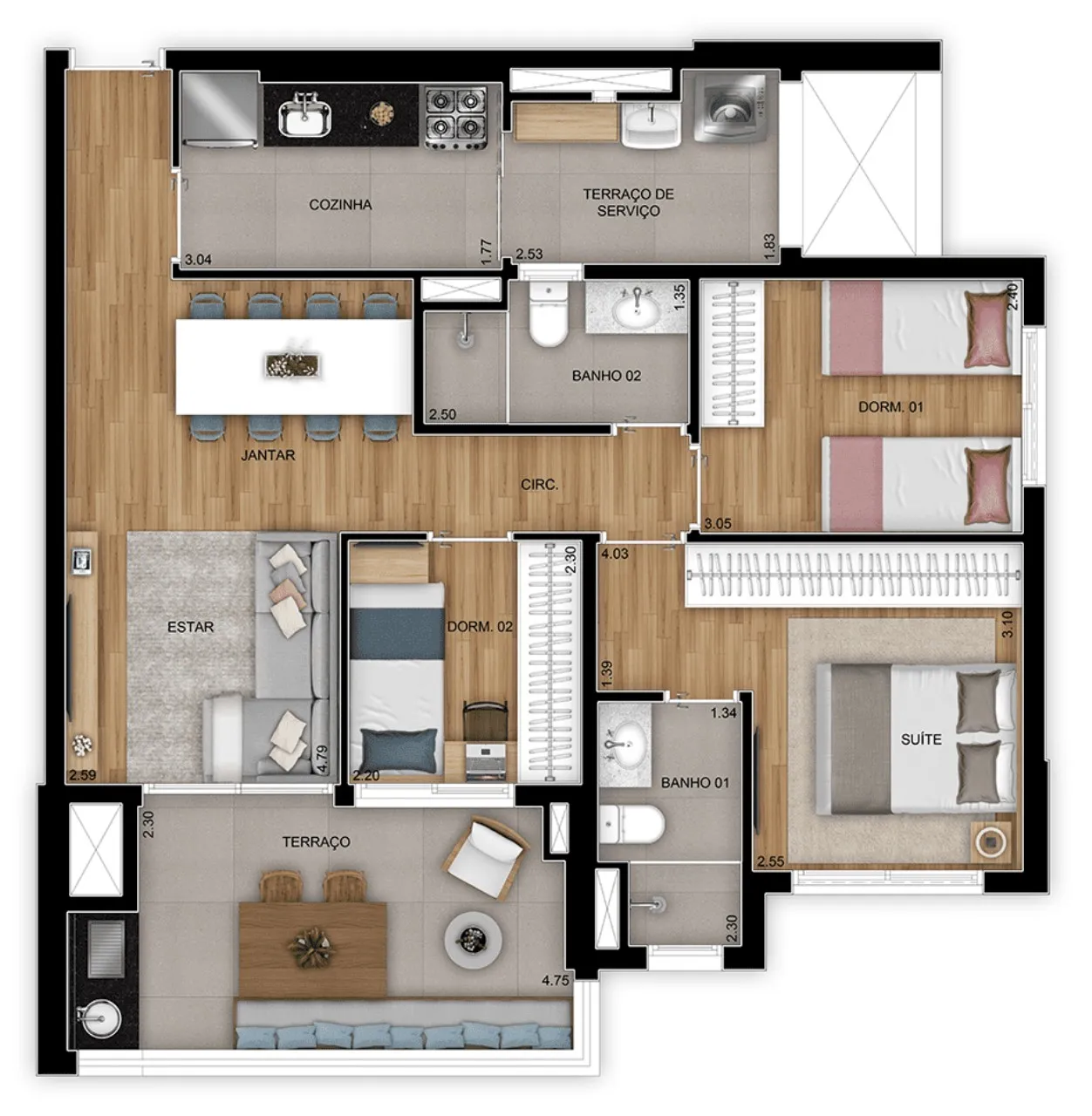 Imagem APARTAMENTO RESIDENCIAL em São Paulo - SP, Vila Ema