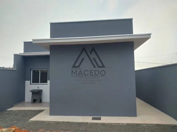 Imagem Casa nova - 2 quartos (1 suíte) Cesário Lange/SP - Aceita Financiamento