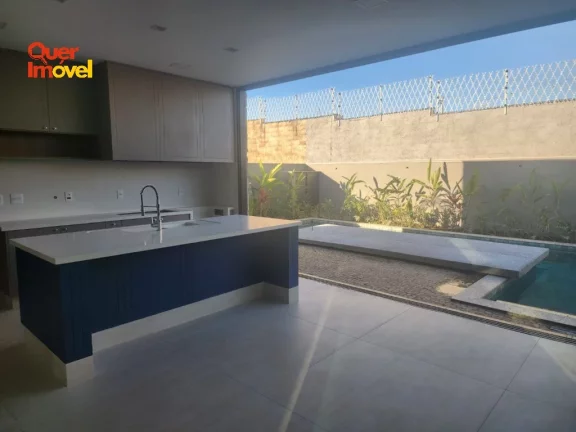 Imagem Casa em condomínio Siena: 3 quartos, 3 suítes, 2 salas, 4 banheiros, 4 vagas de garagem, 250m² - Ribeirão Preto-SP. Quer imóvel Negócios Imobiliários!