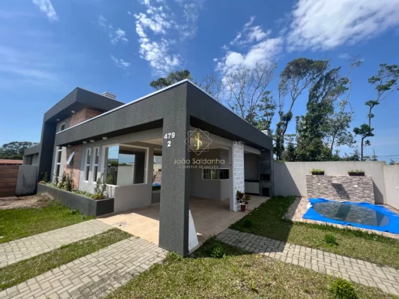 Foto do imóvel Casa com piscina para locação temporada em Guaratuba para 12 pessoas, (500 metros do mar) em João Batista Miranda
