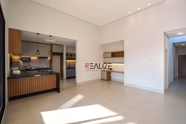 Imagem Casa moderna com 3 dormitórios à venda, 133 m² por R$ 1.230.000 - Condomínio Park Gran Reserve - Indaiatuba/SP