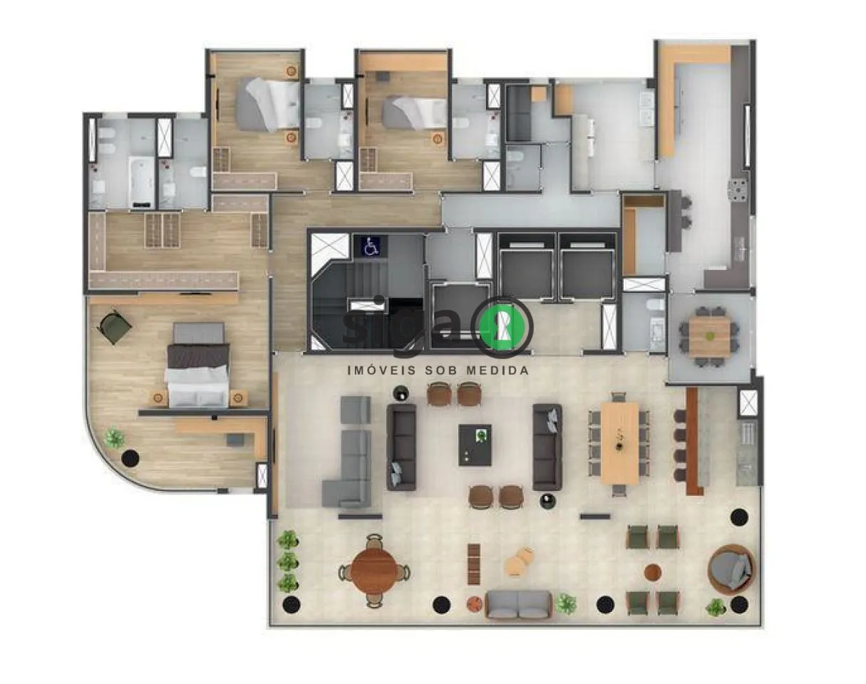 Imagem Apartamento para venda no Jardins, Sao Paulo - SP