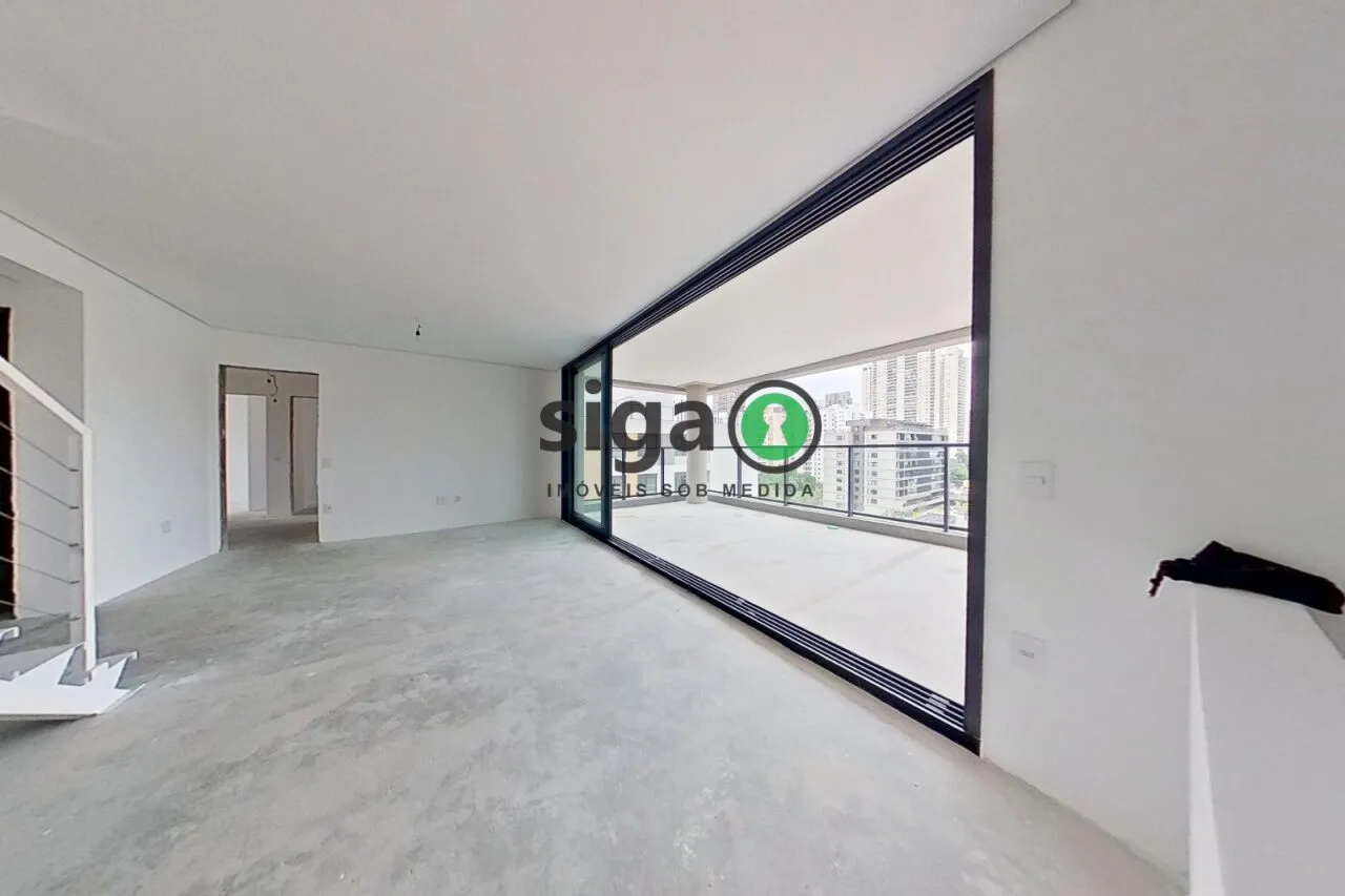Imagem Cobertura Duplex no Coração do Brooklin - 4 Suítes - 4 Vagas - Imóvel Novo