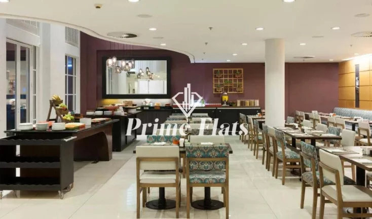 Imagem Flat disponível para venda no Mercure Campinas, com 26m², 1 dormitório e 1 vaga