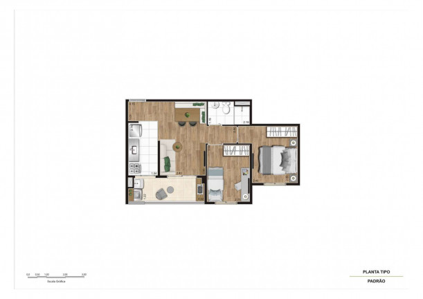 Imagem Apartamento com 2 Quartos à Venda, 45 m² em Saúde - São Paulo