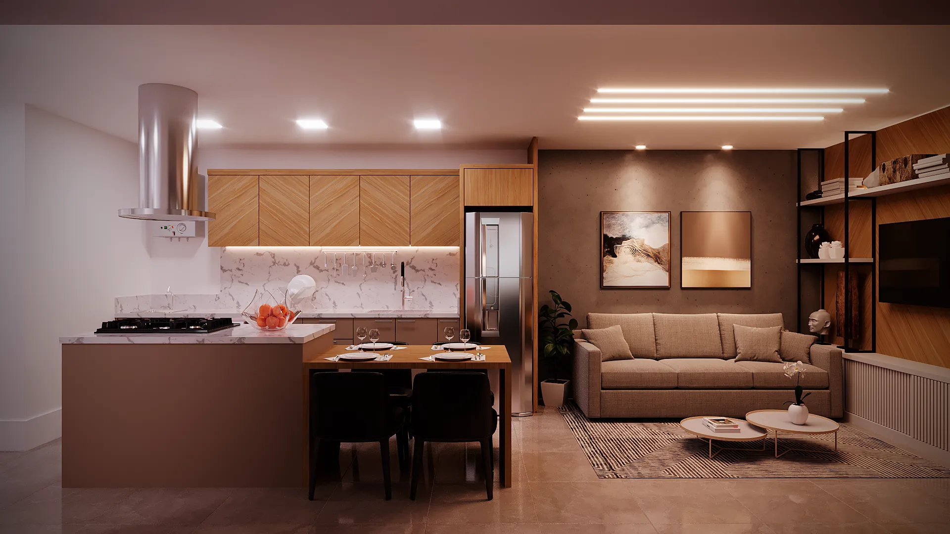 Imagem Apartamento à venda em Gramado, Carniel, com 2 quartos, 49.93m2