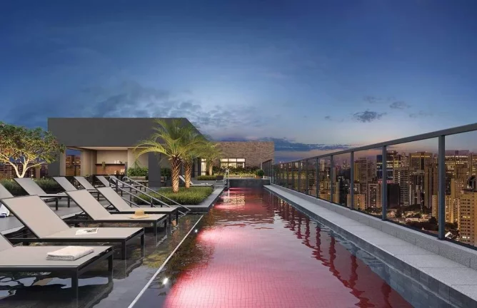 Imagem Apartamento à Venda Em Moema Com 1 Suíte e 1 Vaga - Em Construção
