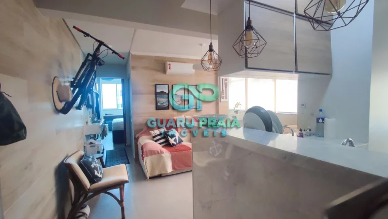 Imagem 2 quartos sendo 2 suítes, cozinha americana a 50m do mar nas Astúrias