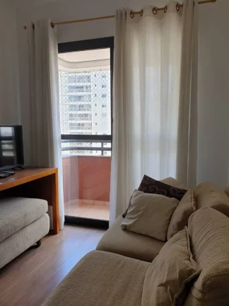 Foto do imóvel Flat disponível para venda no Mercure São Paulo Berrini, com 43,79m², 2 dormitórios e 1 vaga de garagem em Rua Sansão Alves dos Santos
