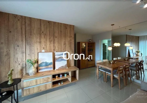 Imagem Apartamento mobiliado com 3 dormitórios à venda, 78 m² por R$ 670.000 - Jardim Goiás - Goiânia/GO