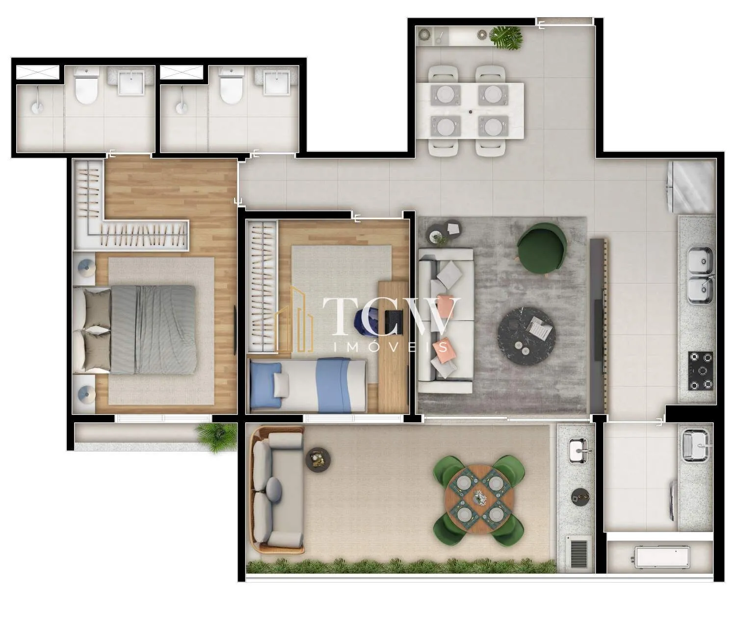 Imagem Apartamento 2 Dorm | Vila Mariana | 73m² | Próx. Metrô
