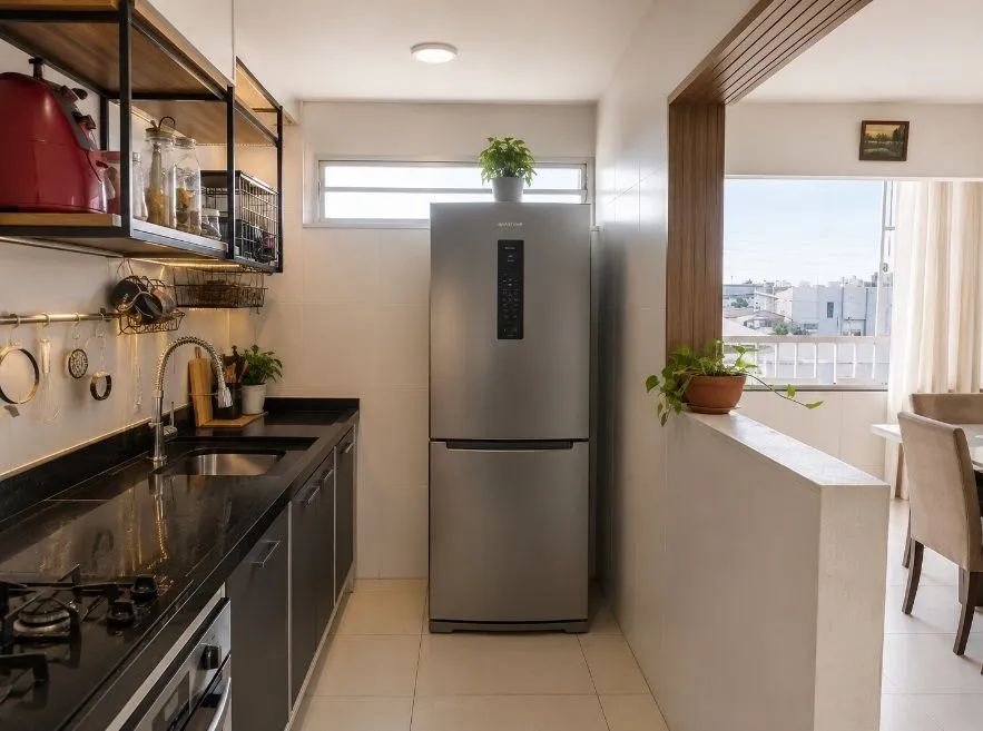 Imagem Apartamento reformado com 63 m², 2 quartos, varanda e vaga de garagem em Jardim América, próximo às praias de Cabedelo.