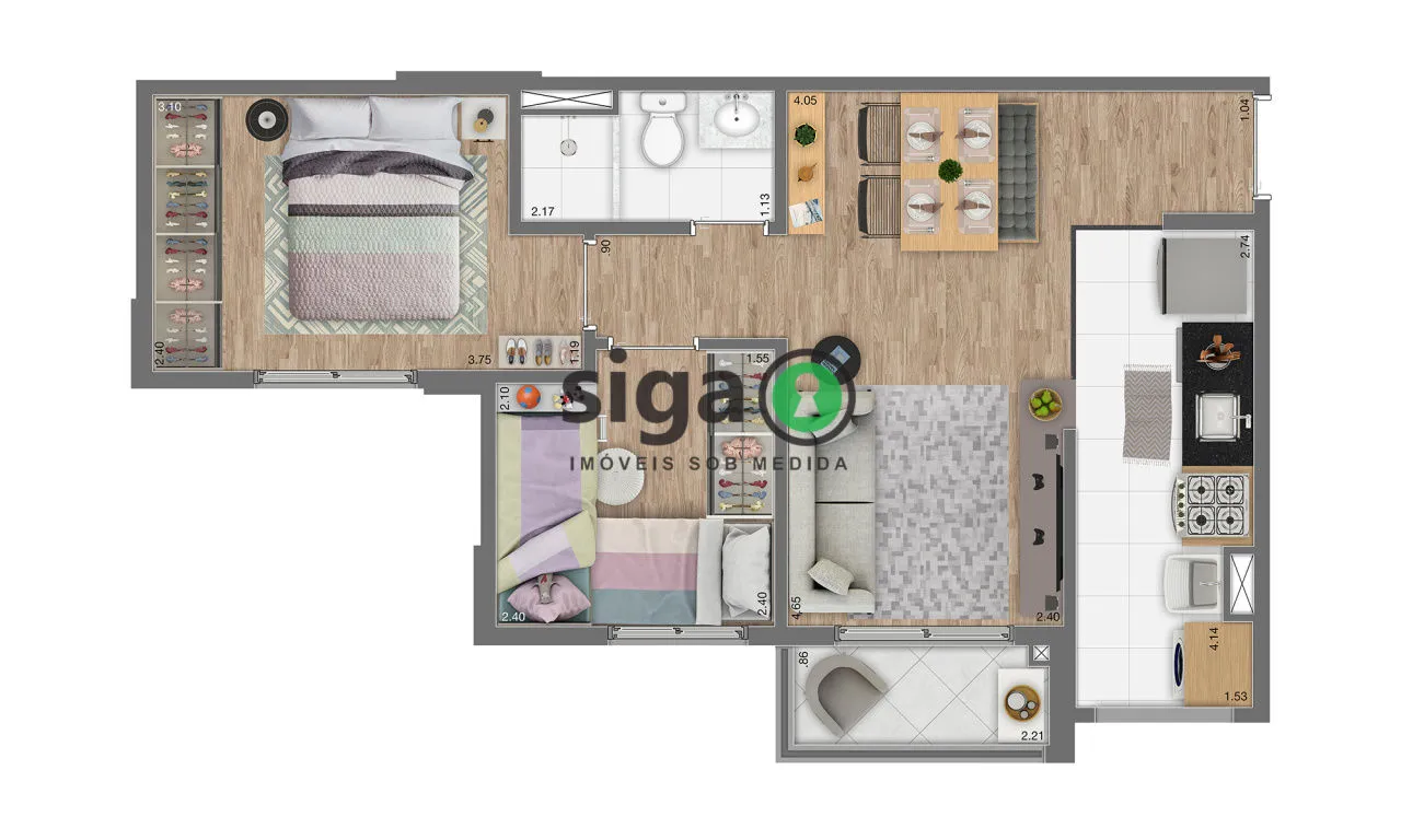 Imagem Apartamento para venda no Morumbi, São Paulo - SP