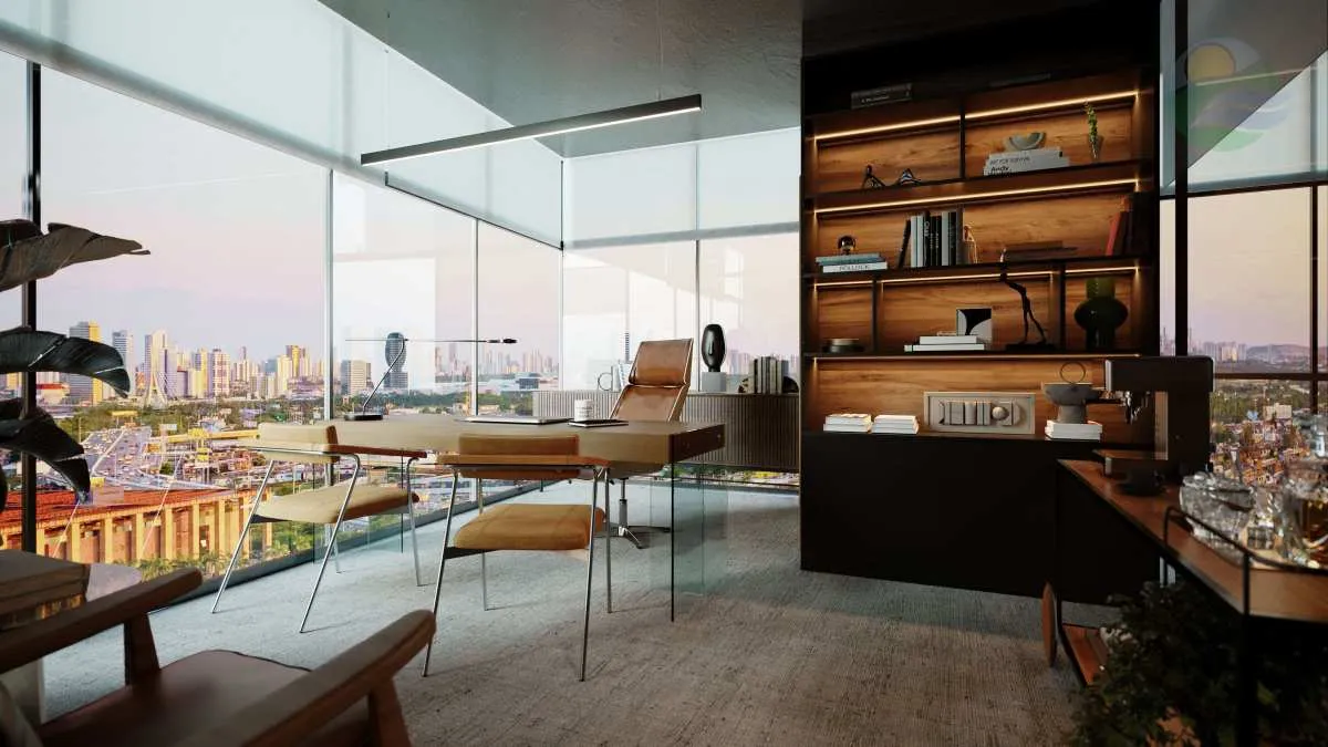 Imagem Sala para venda com 157m2 , Empresarial Marie Curie, Ilha do Leite, Recife.