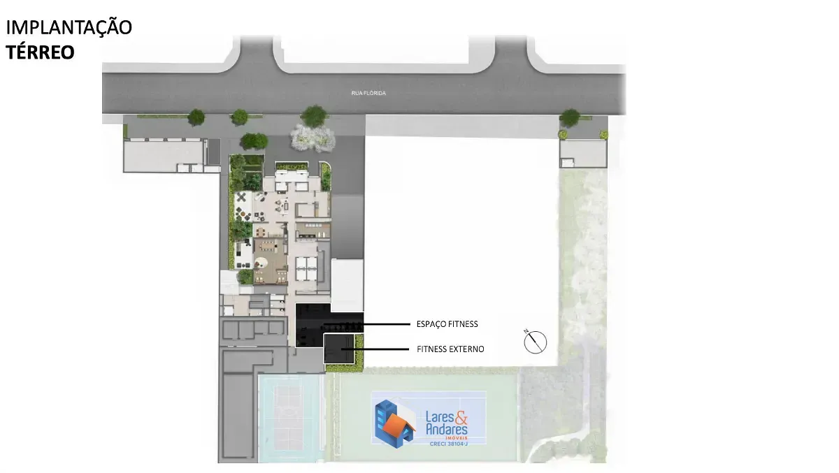 Imagem Apartamento para venda em Cidade Monções com 1 quarto, sendo 1 suíte, 33m²