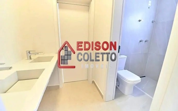 Imagem Casa nova, recém construída a venda, 3 quartos com portas balcão, persianas automatizadas, no Residencial Villa Bela Vista, em Piracicaba