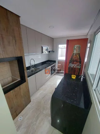 Imagem Cobertura com 3 dormitórios à venda, 124 m² por R$ 799.000 - Vila Scarpelli - Santo André/SP