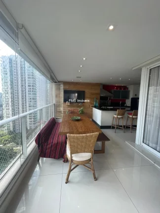 Imagem Apartamento de Alto padrão de 4 quartos com 4 suítes e 5 vagas no Campo Belo de 380m²