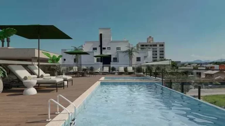 Imagem Apartamento com 3 dormitórios sendo 1 suíte e 2 vagas de garagem em Itapoá/SC