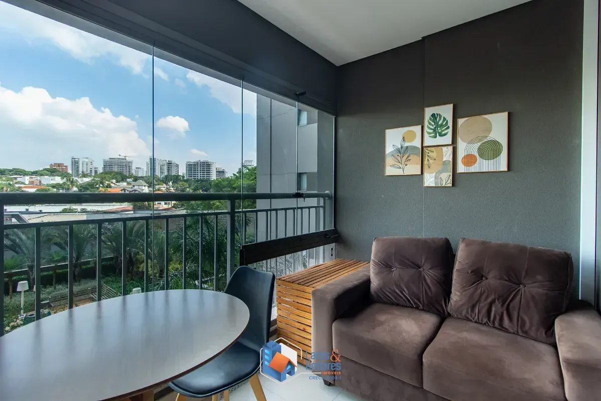 Foto do imóvel Studio para venda em Indianópolis com 1 quarto, 27m² em Avenida Rubem Berta
