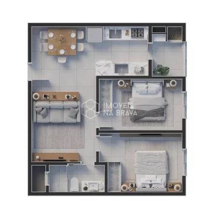 Imagem APARTAMENTO 2 DORMITORIOS 1 VAGA - A VENDA , BAIRRO PRAIA BRAVA ITAJAÍ SC