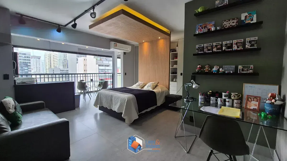 Foto do imóvel Apartamento para venda em Bela Vista com 1 quarto, 42m² em Avenida Brigadeiro Luís Antônio