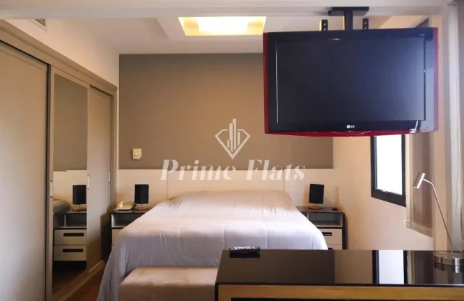 Imagem Flat disponível para venda no Ninety Hotel, com 33m², 1 dormitório e 1 vaga
