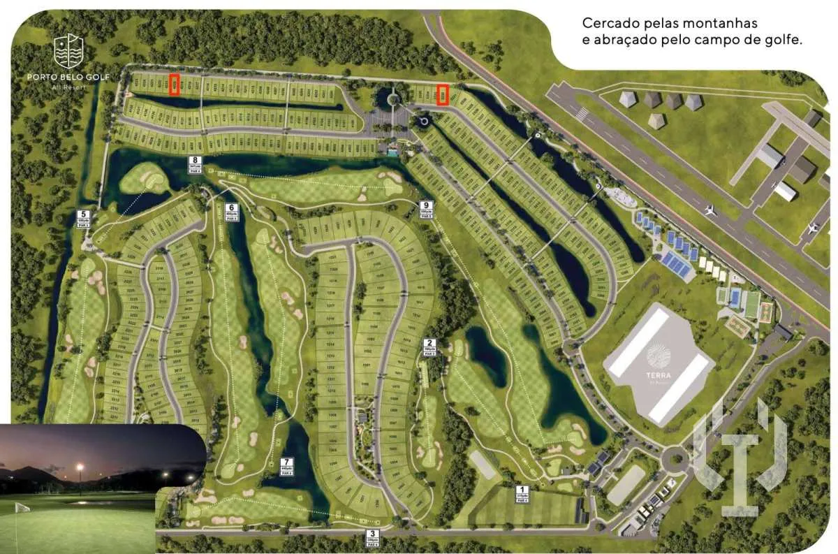 Imagem Lote em Condomínio à venda, no Porto Belo Golf All Resort, 400m2