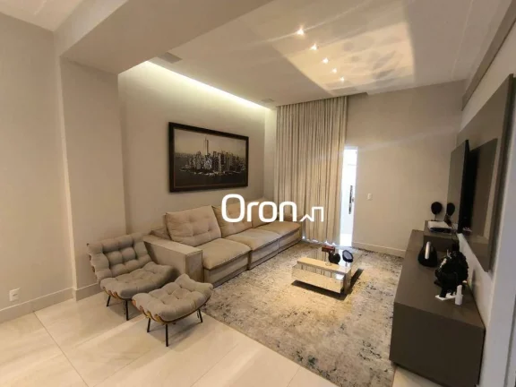 Imagem Casa mobiliada com 3 dormitórios à venda, 214 m² por R$ 1.390.000 - Setor Gentil Meireles - Goiânia/GO
