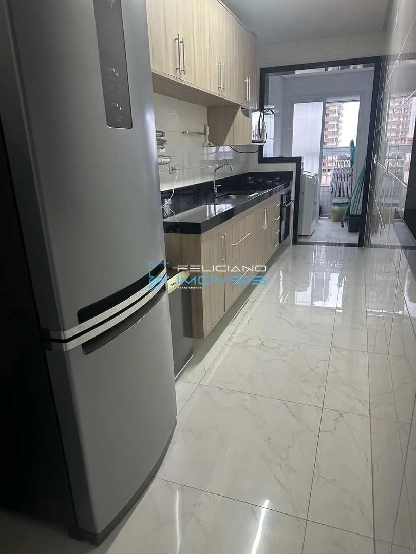 Imagem Apartamento com 2 quartos, Caiçara, Praia Grande - R$ 795 mil, Cod: 2468