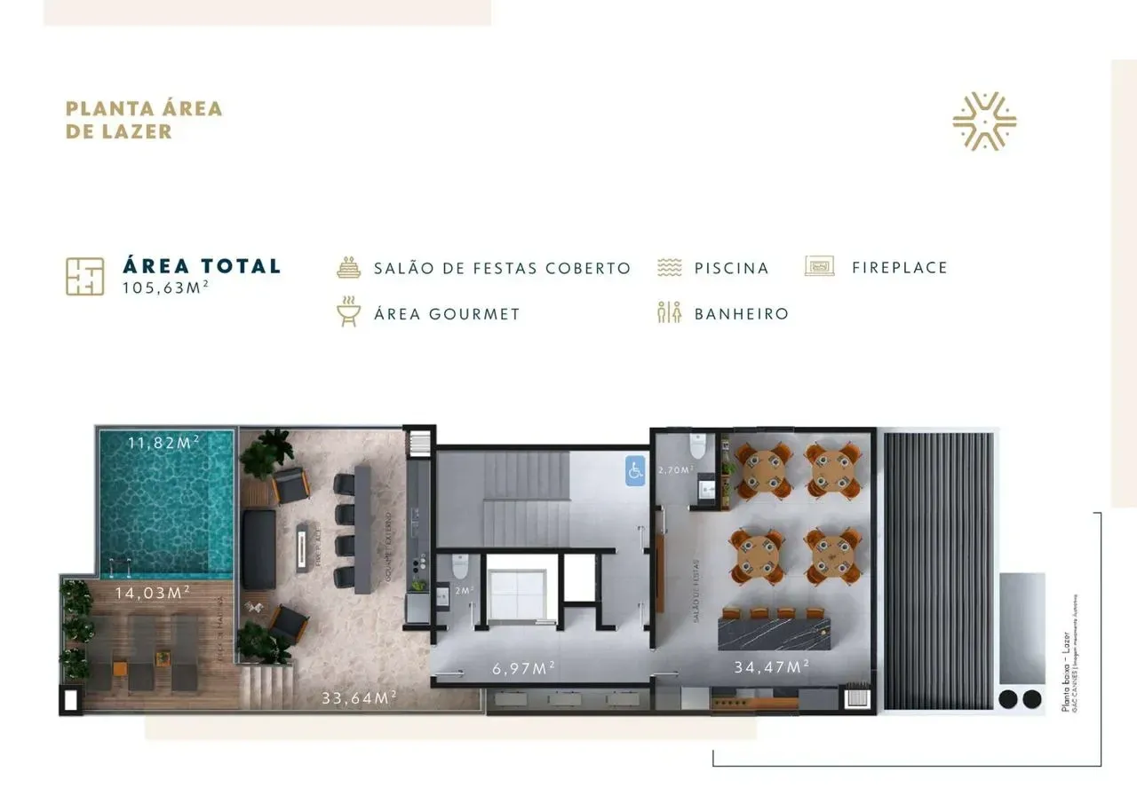 Imagem Apartamento com 2 Quartos à Venda, 67,19 m² em São Francisco de Assis - Camboriú