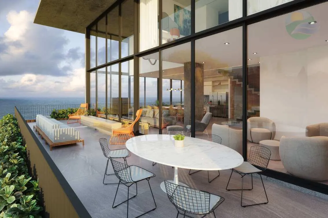 Foto do imóvel Cobertura Duplex , à Venda no ESSENZA PAIVA, c/4 Suites, 244m2, Reserva do Paiva, Cabo Sto Agostinho. em Avenida Beira mar
