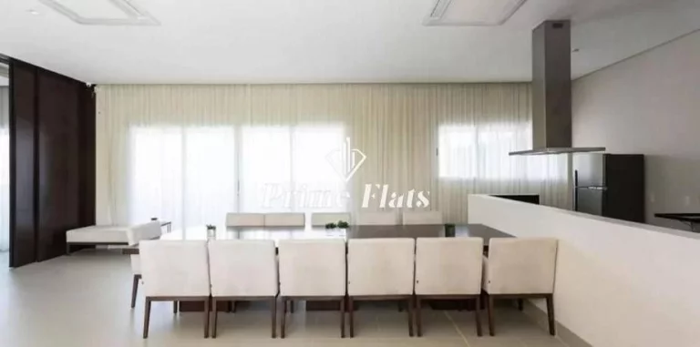 Imagem Flat disponível para locação no Condomínio Add Nova Berrini, com 33m², 1 dormitório e 1 vaga