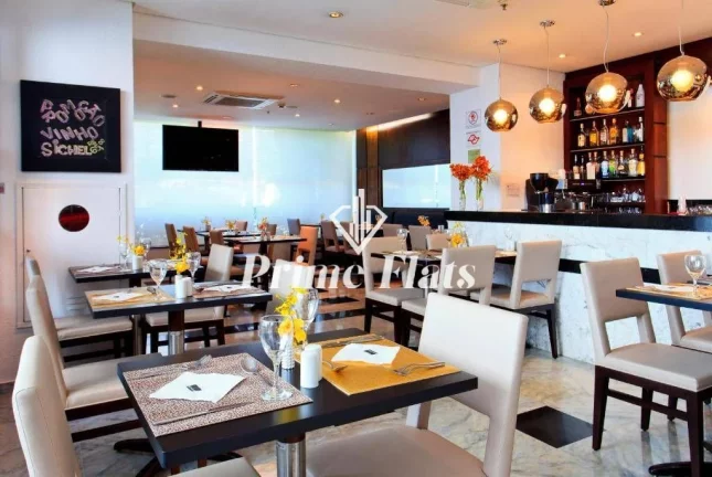Imagem Flat disponível para venda no Paraíso Suites by Charlie, com 34m², 1 dormitório e 1 vaga de garagem