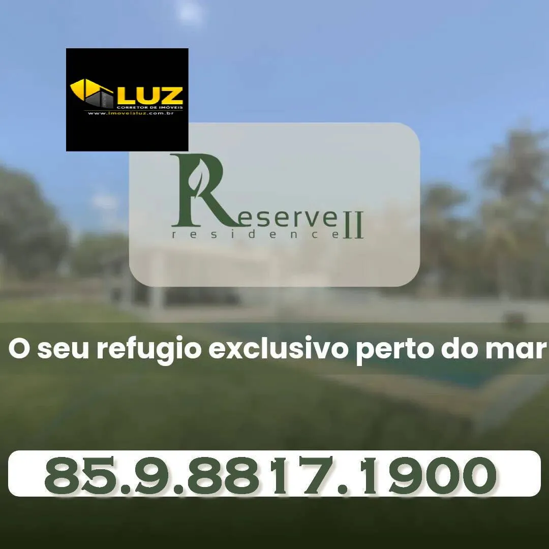 Imagem Condomínios Reserve 1 e 2 - Oportunidade Única em Paracuru