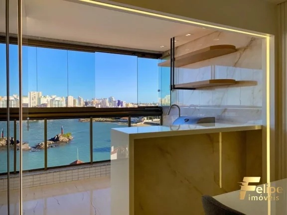 Imagem APARTAMENTO FRENTE MAR, FINAMENTE DECORADO NA PRAINHA DE MUQUIÇABA / GUARAPARI - ES